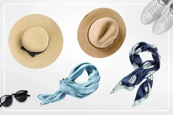 accessorise to help protect sensitive skin in the sun